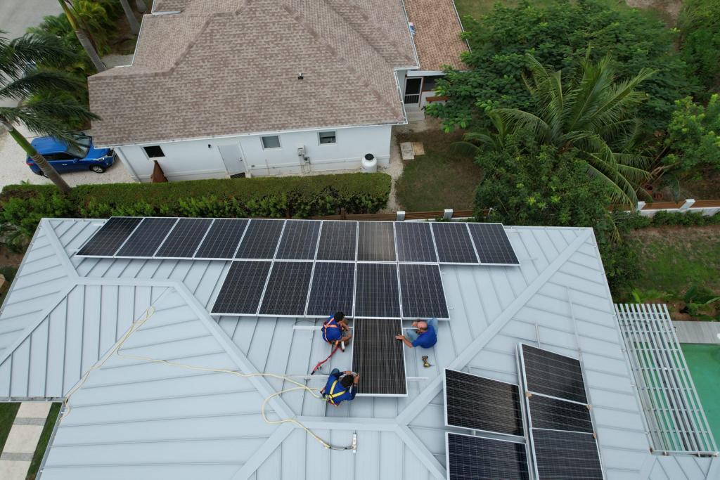 GreenTech solar installation